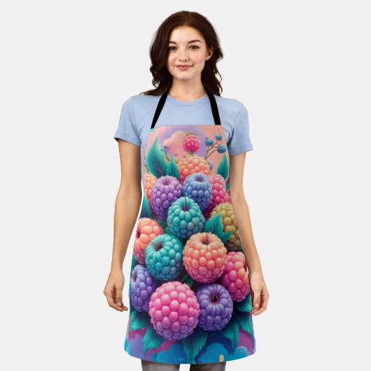 Brombeeren Schürze (Getragen)