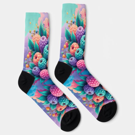 Brombeeren Socken (Rechts)