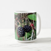 Brombeerstrauch-Tasse Kaffeetasse (VorderseiteRechts)