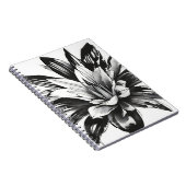 Bromeliad - Aquarellblumen Notizblock (Rechte Seite)