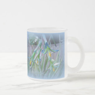 Bromeliad Blüten Mattglastasse