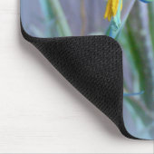 Bromeliad Blüten Mousepad (Ecke)