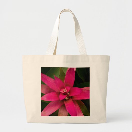 Bromeliad in Bloom Jumbo Stoffbeutel (Vorne)