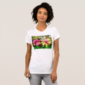 Bromeliad, Ölgemälde, tropische Sammlung T-Shirt (Vorne ganz)