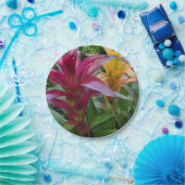 Bromeliad Paper Plate Pappteller (Party)