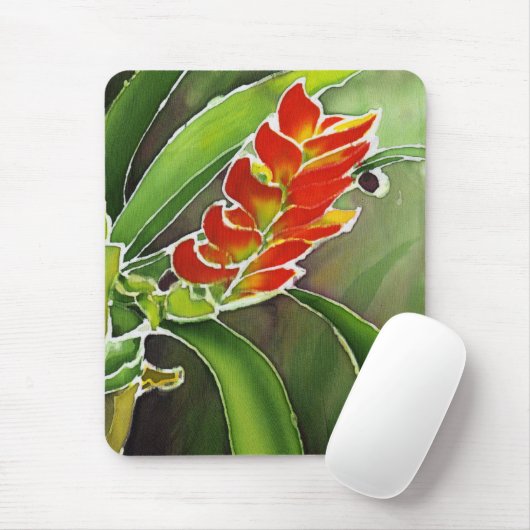 Bromeliad Vriesea Mousepad (Mit Mouse)