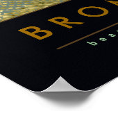 Bromeliads Kunstdekoration Poster (Ecke)