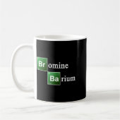 Bromine And Barium Periodic Table Chemistry Elemen Kaffeetasse (Links)