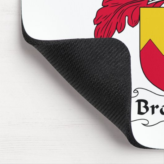 Bromley Familienwappen Mousepad (Ecke)