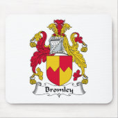 Bromley Familienwappen Mousepad (Vorne)