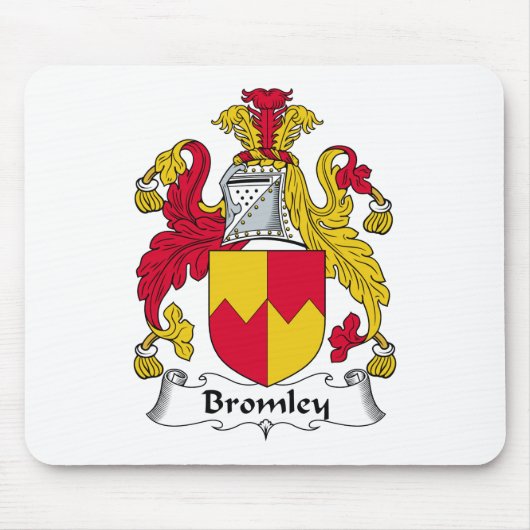 Bromley Familienwappen Mousepad (Vorne)