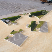 Bromley FC Hayes Lane Stadion Luftbild Puzzle (Seite)