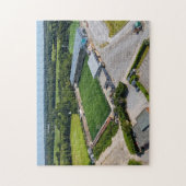 Bromley FC Hayes Lane Stadion Luftbild Puzzle (Vertikal)