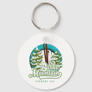 Bromley Mountain Peru Vermont US Ski Logo Schlüsselanhänger