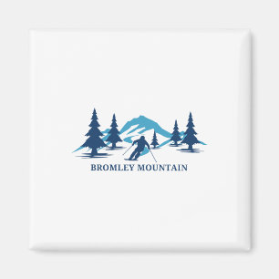 Bromley Mountain Vermont Skifahren Ski Snowboarden Magnet