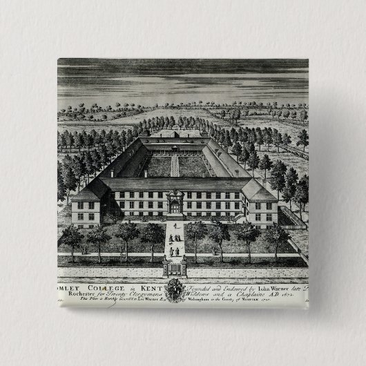 Bromley Uni in Kent Button (Vorderseite)
