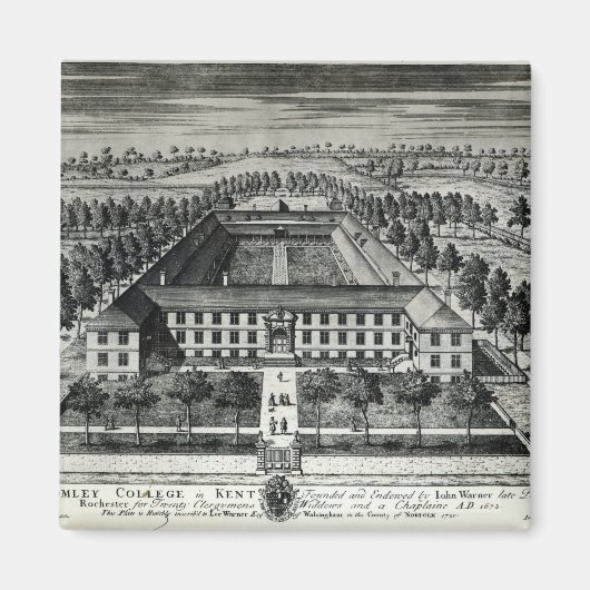 Bromley-Uni in Kent Magnet (Vorne)