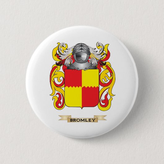 Bromley Wappen (Familienwappen) Button (Vorderseite)