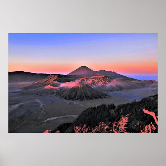 Bromo Dawn Poster (Vorne)
