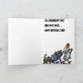 Bromo Sapiens (im Büro) Karte (Innenseite)