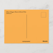 Bromo Tengger Semeru Nationalpark Indonesien Postkarte (Rückseite)