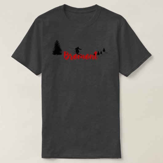 Bromont Ski Long T-Shirt (Design vorne)