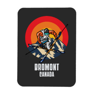Bromont Ski Resort Quebec Kanada Magnet