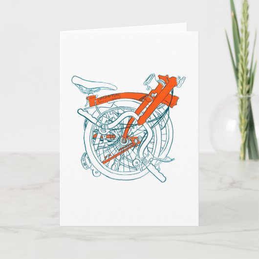 Brompton Bicycle Card Karte (Vorderseite)