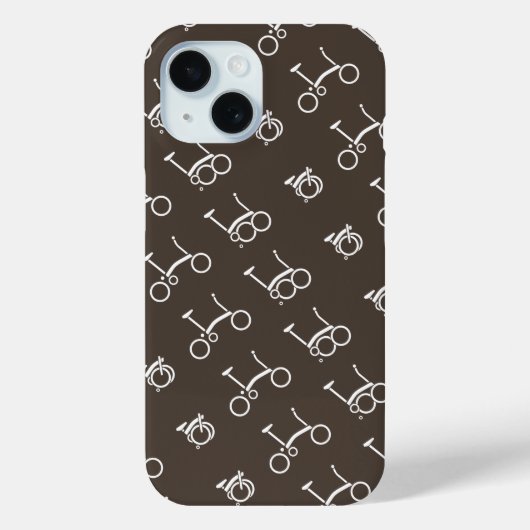 Brompton Black iPhone 7 Matte Case (Rückseite)