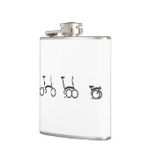 Brompton faltendes Fahrrad-Fahrrad Flachmann (Links)