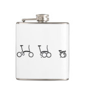 Brompton faltendes Fahrrad-Fahrrad Flachmann (Vorderseite)