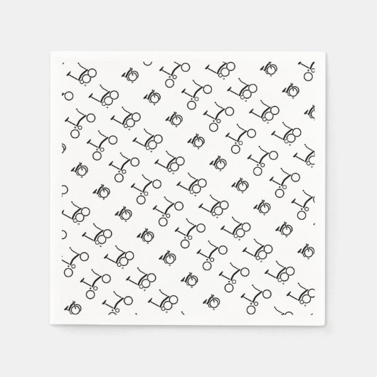 Brompton Folding Bike Bicycle Serviette (Vorderseite)