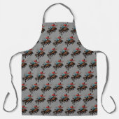 Bronc-Fahrerdesign Schürze (Vorderseite)