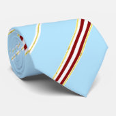 Bronchenstreifen-Fahne-Krawatte Krawatte (Gerollt)