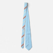 Bronchenstreifen-Fahne-Krawatte Krawatte (Rückseite)