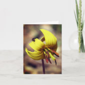 Bronchialkarte und Blütenblatt Karte (Vorderseite)