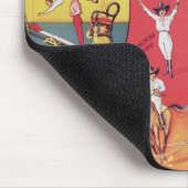 Broncho-Bills Zirkus, Birmingham c.1890-1910 Mousepad (Ecke)