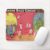 Broncho-Bills Zirkus, Birmingham c.1890-1910 Mousepad (Mit Mouse)