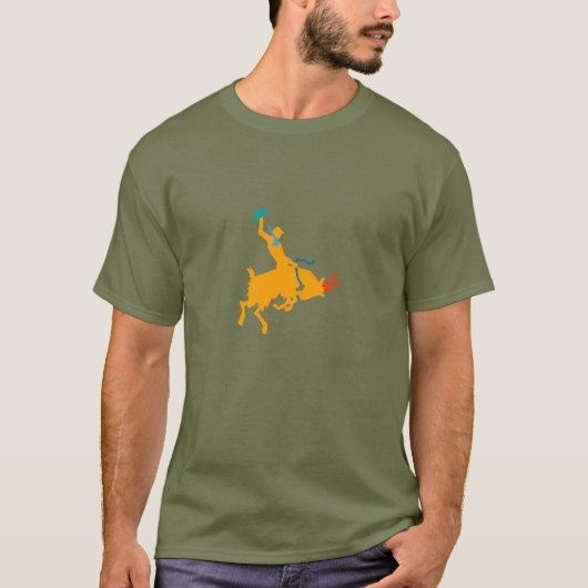 Bronco-Billy-Ziege T-Shirt (Vorderseite)