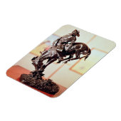 Bronco-Buster (Bronze) Magnet (Linke Seite)