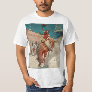 Bronco Buster von Newell Convers Wyeth T-Shirt