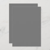 Bronco, Cool Gray, Dawn, Einladung (Vorne/Hinten)