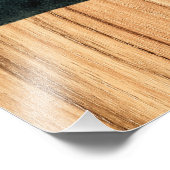 Bronco Holz Fotodruck (Ecke)