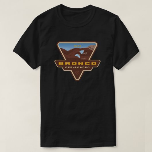 Bronco Off Roadeo Moab Classic T-Shirt (Design vorne)