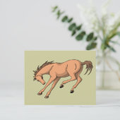 Bronco Postkarte (Stehend Vorderseite)