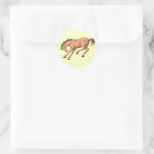 Bronco Runder Aufkleber (Tasche)