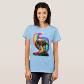 Bronco Unicorn T-Shirt (Vorne ganz)