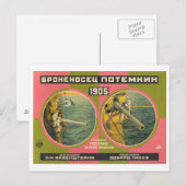 Bronenosets Rodtschenko 1926 Panzerkreuzer Potemki Postkarte (Vorne/Hinten)