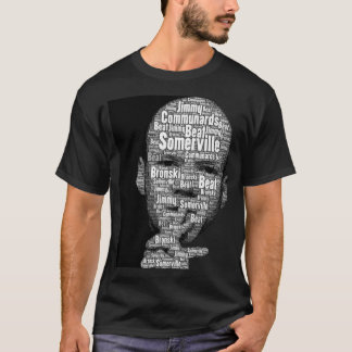 Bronski-Beat-Schrift in Schwarz-Weiß-Klassik T T-Shirt