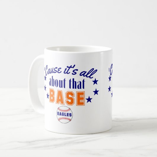 Bronson Eagles Baseball Tasse (Vorderseite Links)